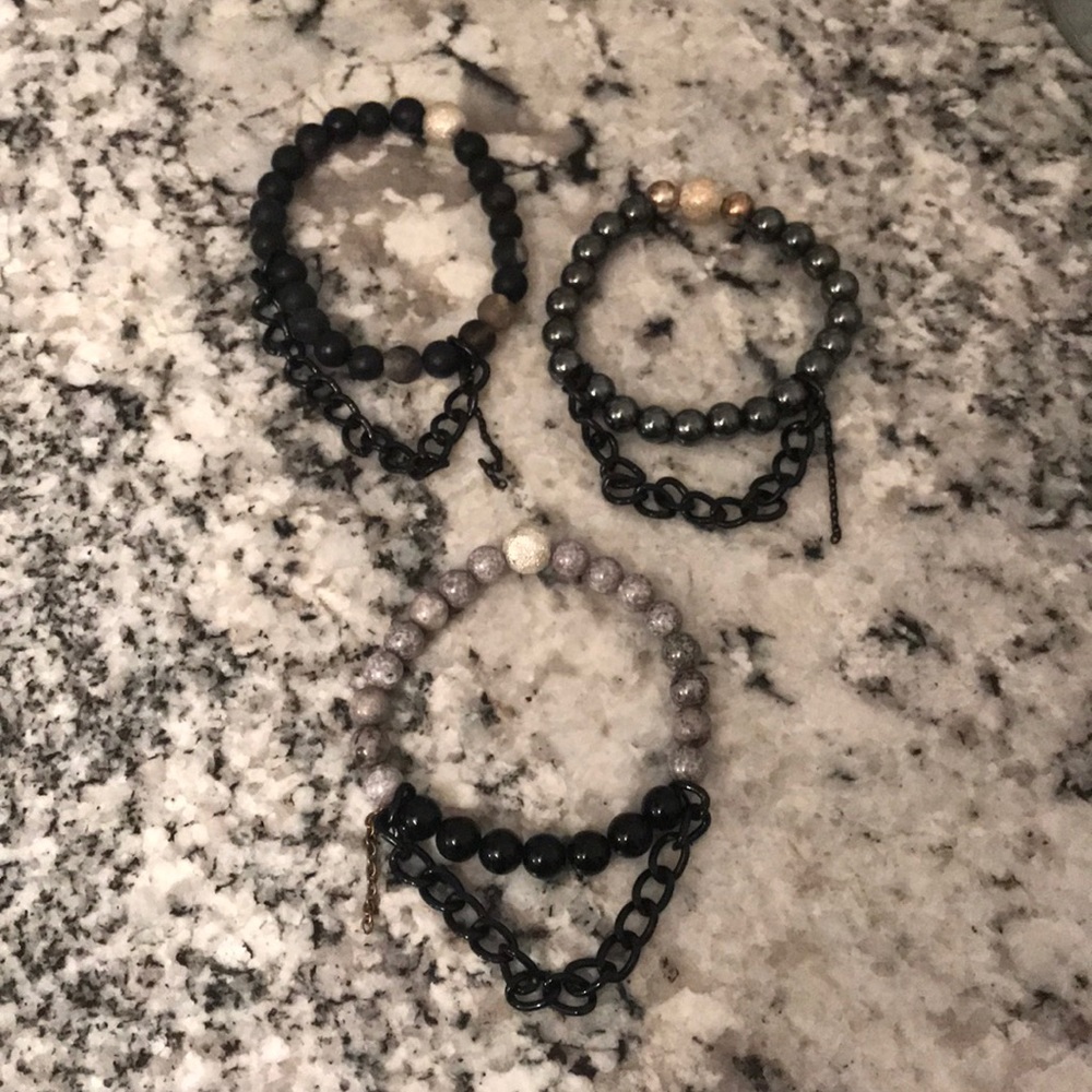 Stack bracelets
